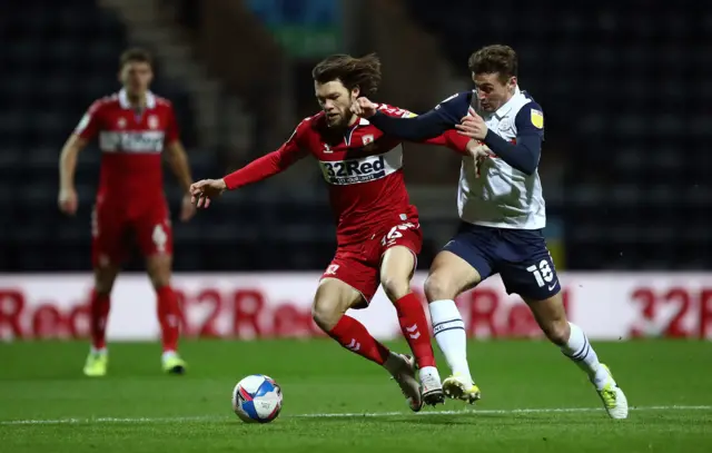 Preston v Middlesbrough