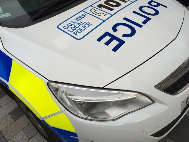 Staffordshire Police car