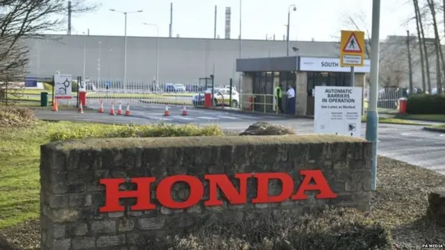 Honda plant