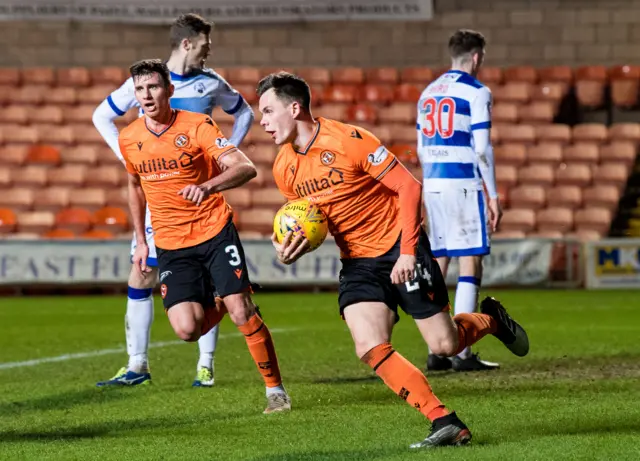 Dundee United striker Lawrence Shankland