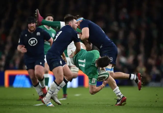 Scotland tackle Jacob Stockdale