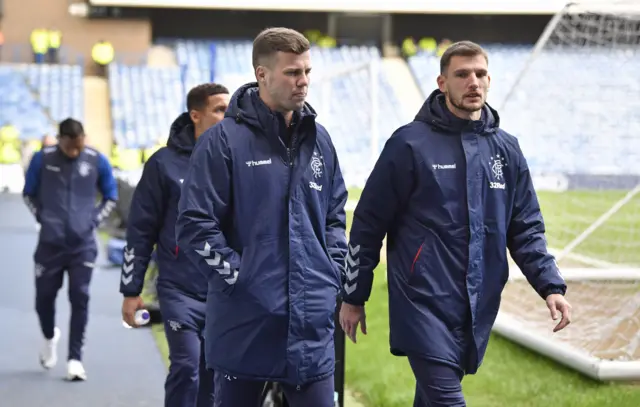 Florian Kamberi starts his Rangers career on the bench this afternoon