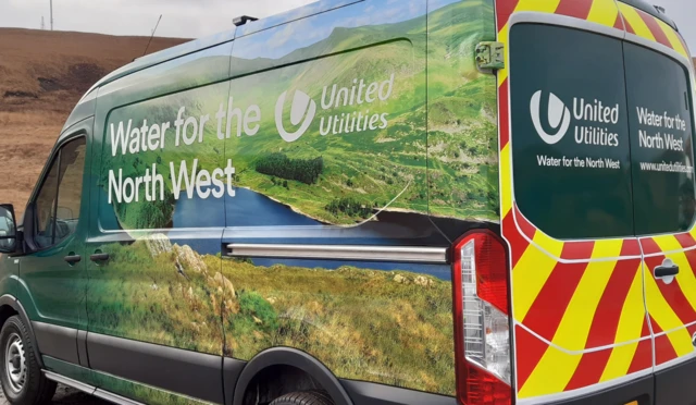 United Utilities van