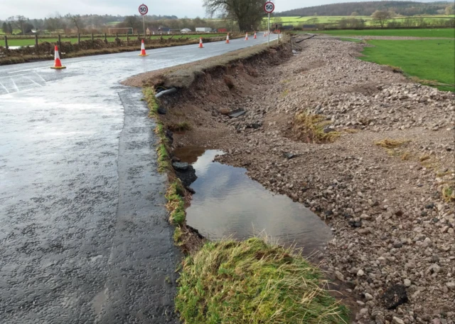 Langwathby after the flood