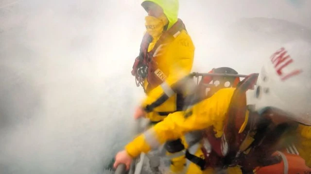 Lifeboat crew out on SundayAn investigation is under way after a man died following a diving accident near Oban.  Emergency services were called at 10:14 on Sunday when a group of divers was seen in difficulty in the Sound of Kerrera.  A coastguard helicopter, local coastguard teams and the Oban RNLI lifeboat were mobilised as part of a rescue operation.  The body of a 50-year-old man was later recovered from the water.  Police Scotland said the death was currently being treated as unexplained but there did not appear to be suspicious circumstances.  A spokesman for Oban Lifeboat said they faced "challenging conditions" during the operation in Storm Ciara.