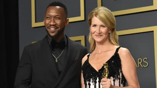 Mahershala Ali and Laura Dern