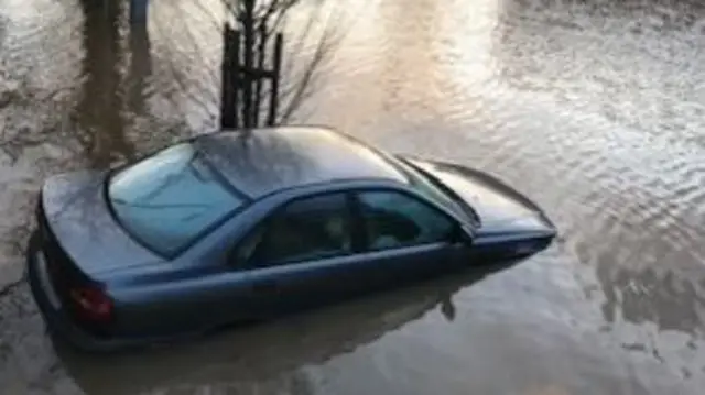 Car in St George's Field