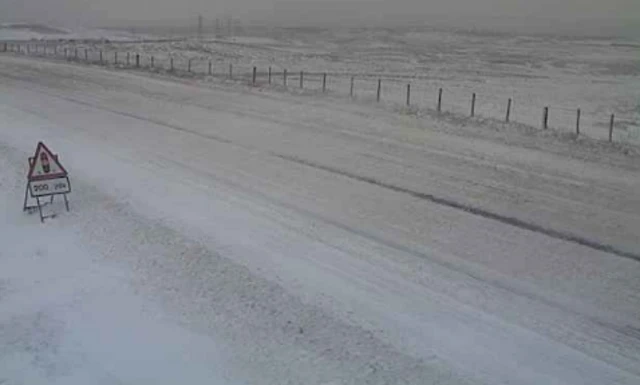 A6 snowbound at Shap