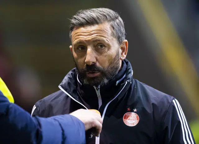 Aberdeen manager Derek McInnes