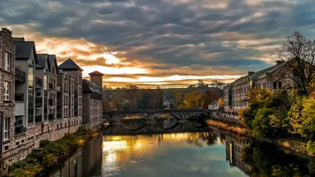 Sunrise in Kendal, Cumbria