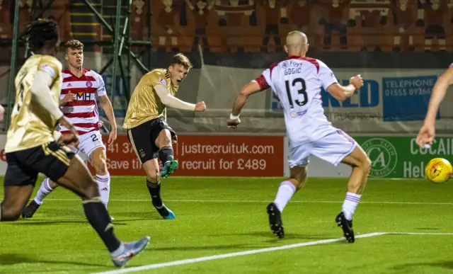 Lewis Ferguson cracked in a fine goal on Aberdeen's last visit to South Lanarkshire