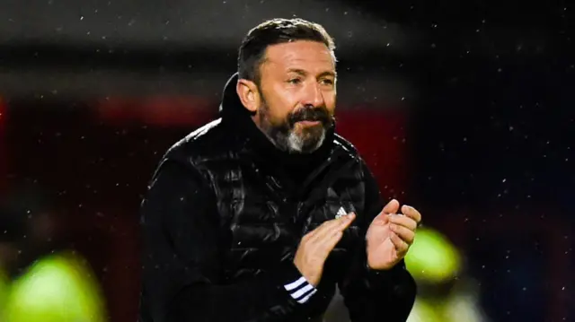 Aberdeen manager Derek McInnes