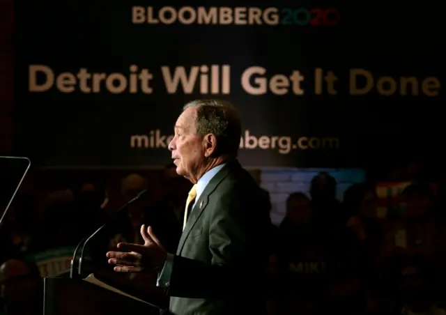 Michael Bloomberg in Detroit