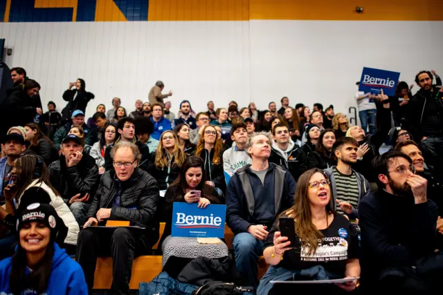 Bernie Sanders rally