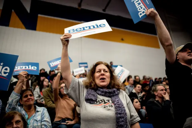 Bernie Sanders rally