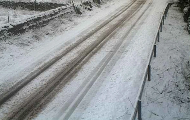 A684 snowbound