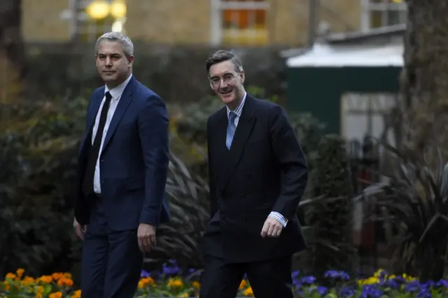 Stephen Barclay and Jacob Rees-Mogg