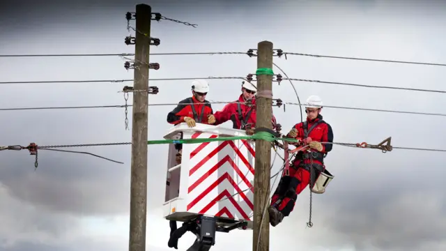 Northern Powergrid linesmen