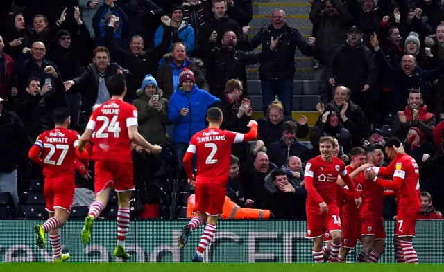 Barnsley celebrate