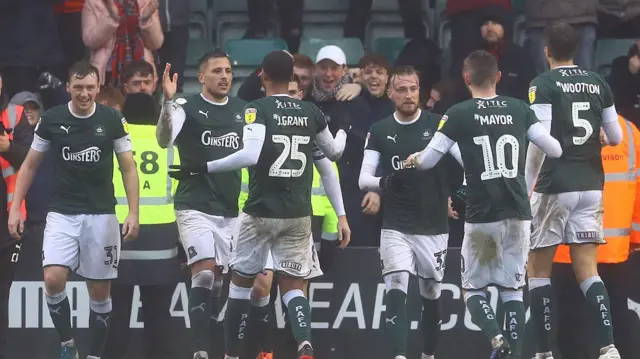 Plymouth celebrate