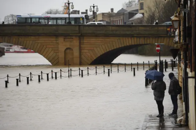 Flooded Ouse in York