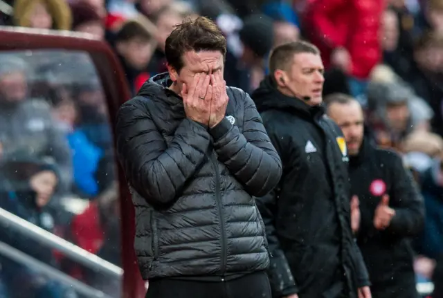 Hearts manager Daniel Stendel