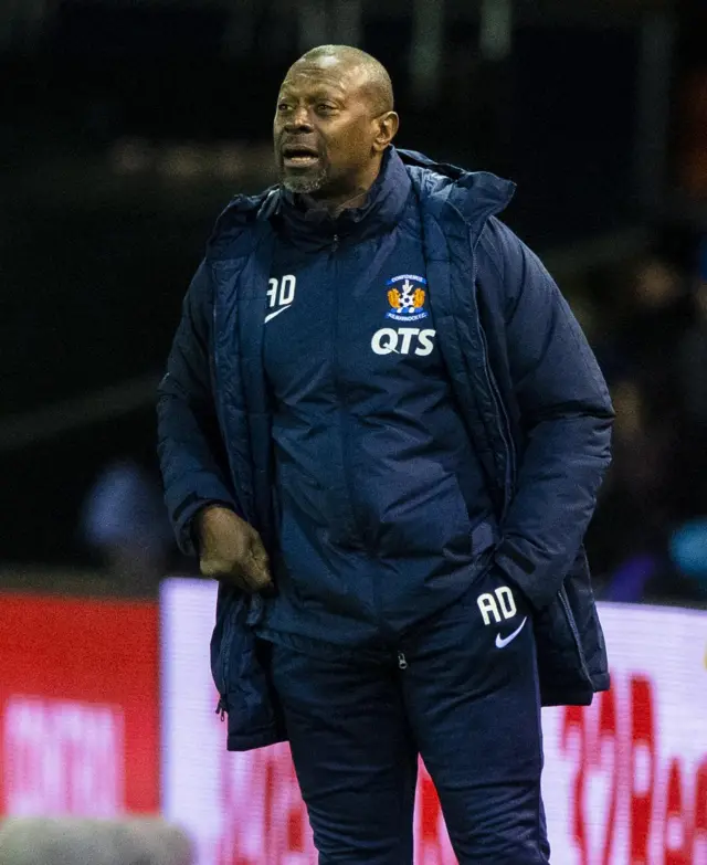 Kilmarnock manager Alex Dyer