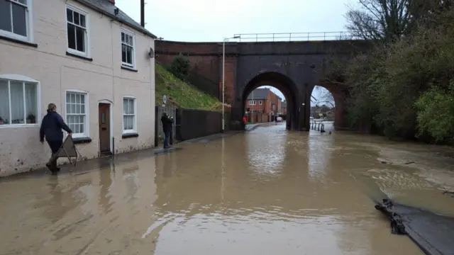 Flooding in Sileby