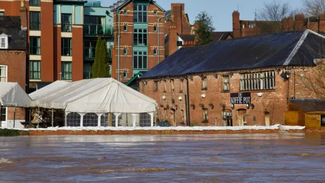 River Wye in Hereford