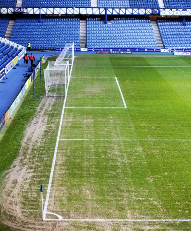 Ibrox pitch