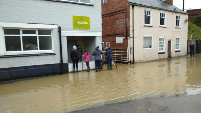 Flooding in Sileby