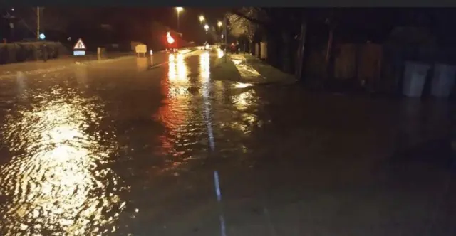 Flooding in Lowdham