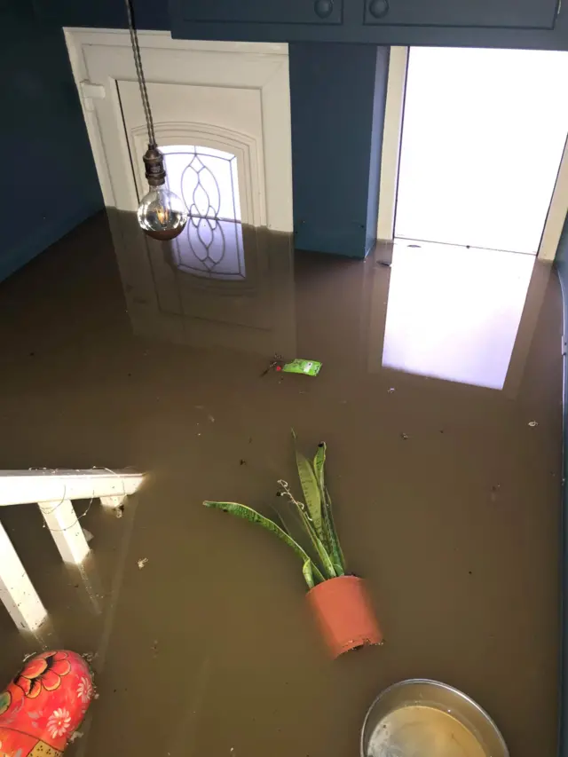 Flooded Hallway