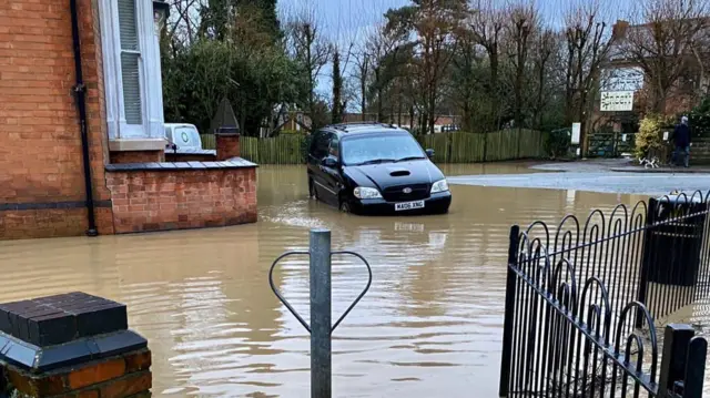 Flooding in Sileby