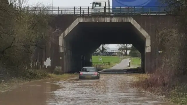 Flooding on Watergate Lane