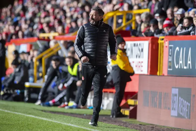 Aberdeen boss Derek McInnes