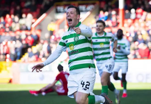 Callum McGregor fired Celtic in front