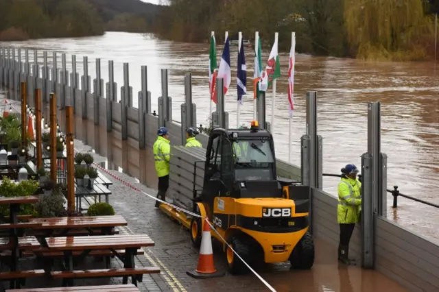 Bewdley flood defences