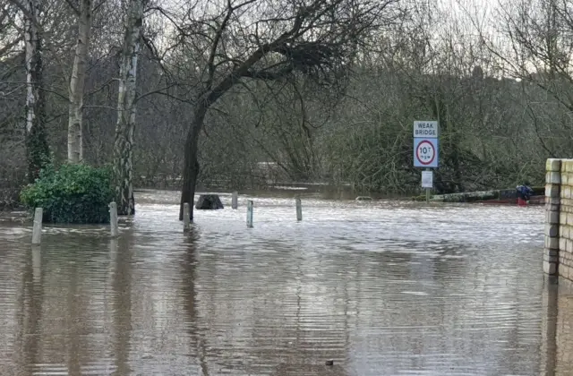 Repton Road, in Derbyshire