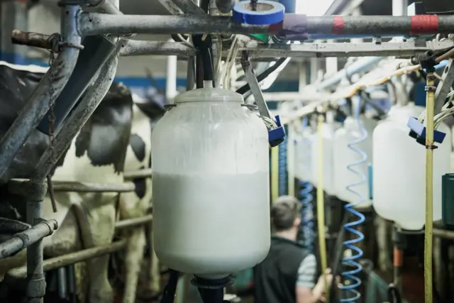 Milking machines