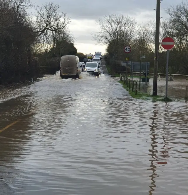 Repton Road, in Derbyshire