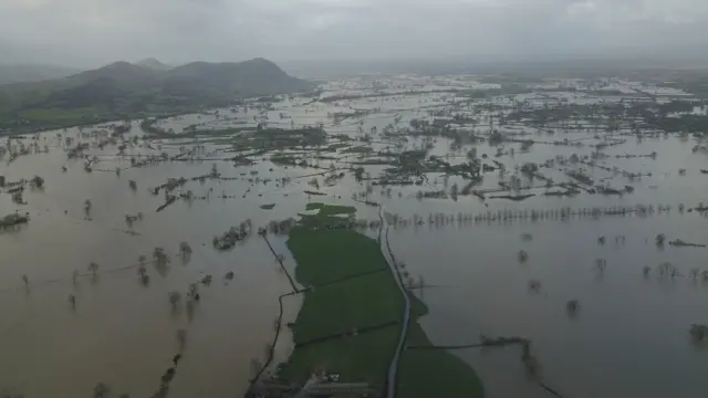 Shropshire flood plain