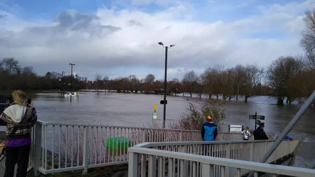 Flooding in Shrewsbury