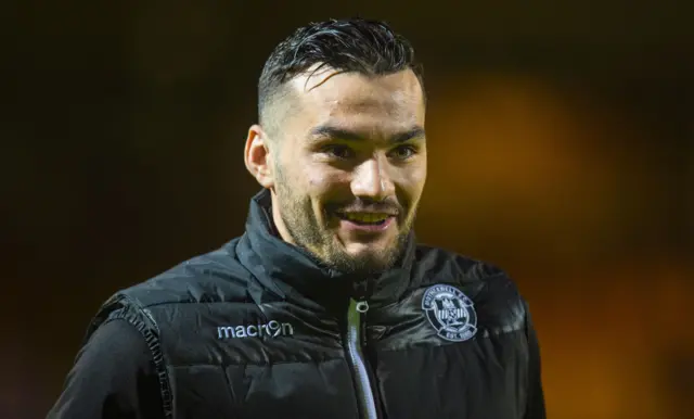 Motherwell striker Tony Watt