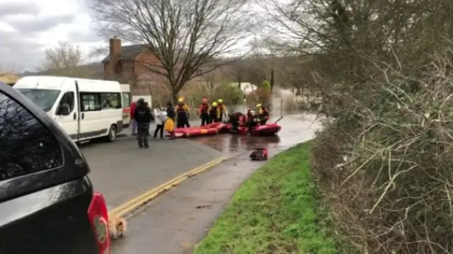 Care home evacuation