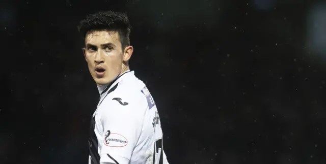St Mirren midfielder Jamie McGrath