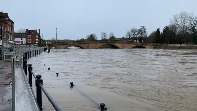 Flooding in Bewdley