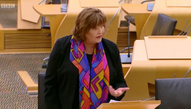 Culture Secretary Fiona Hyslop