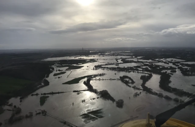 River Trent in flood