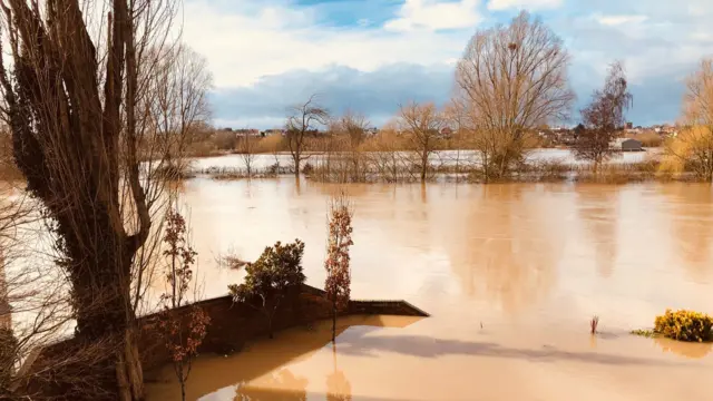 Flooding in part of Worcester